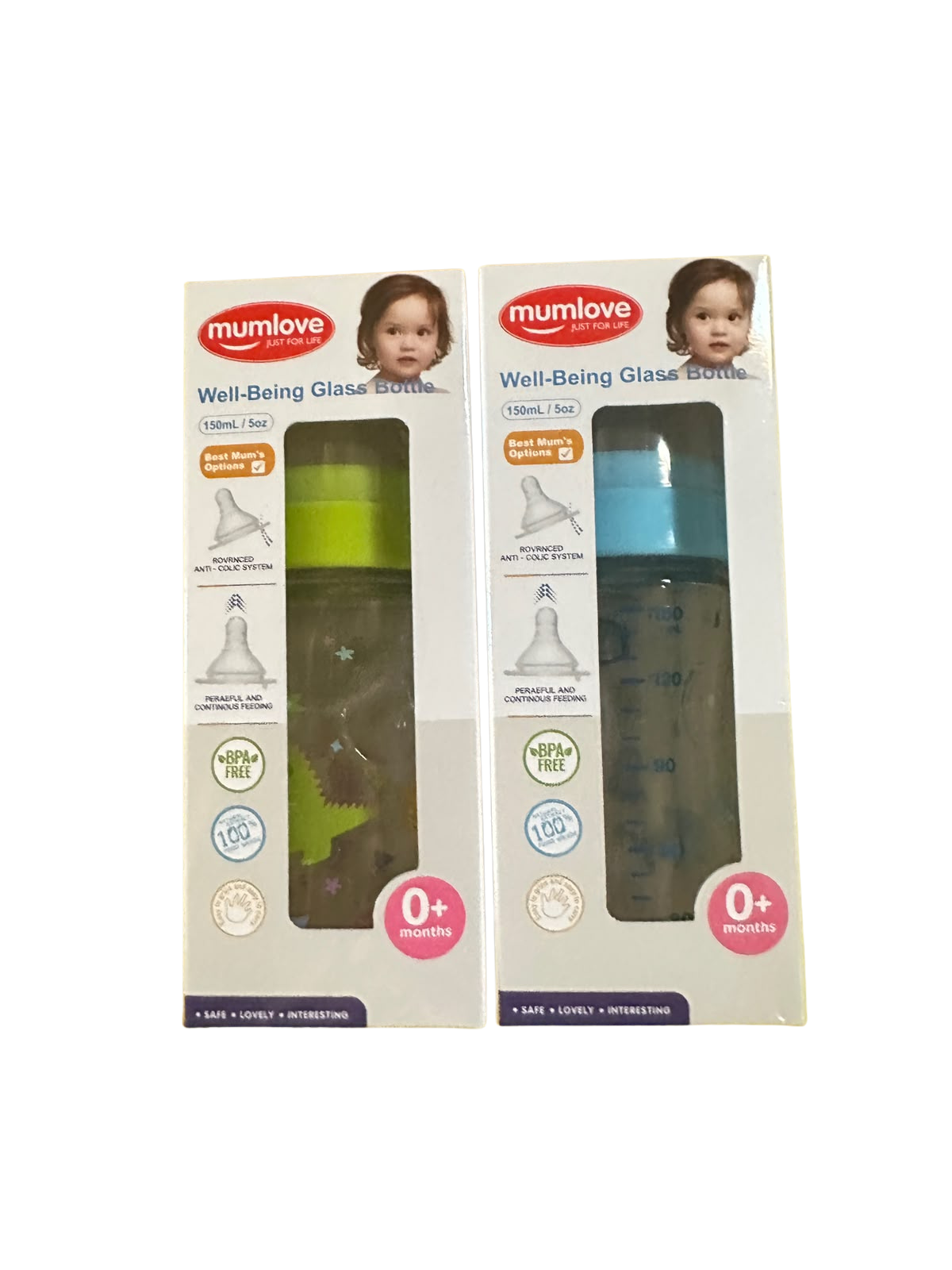 Well-Being Glass Bottle