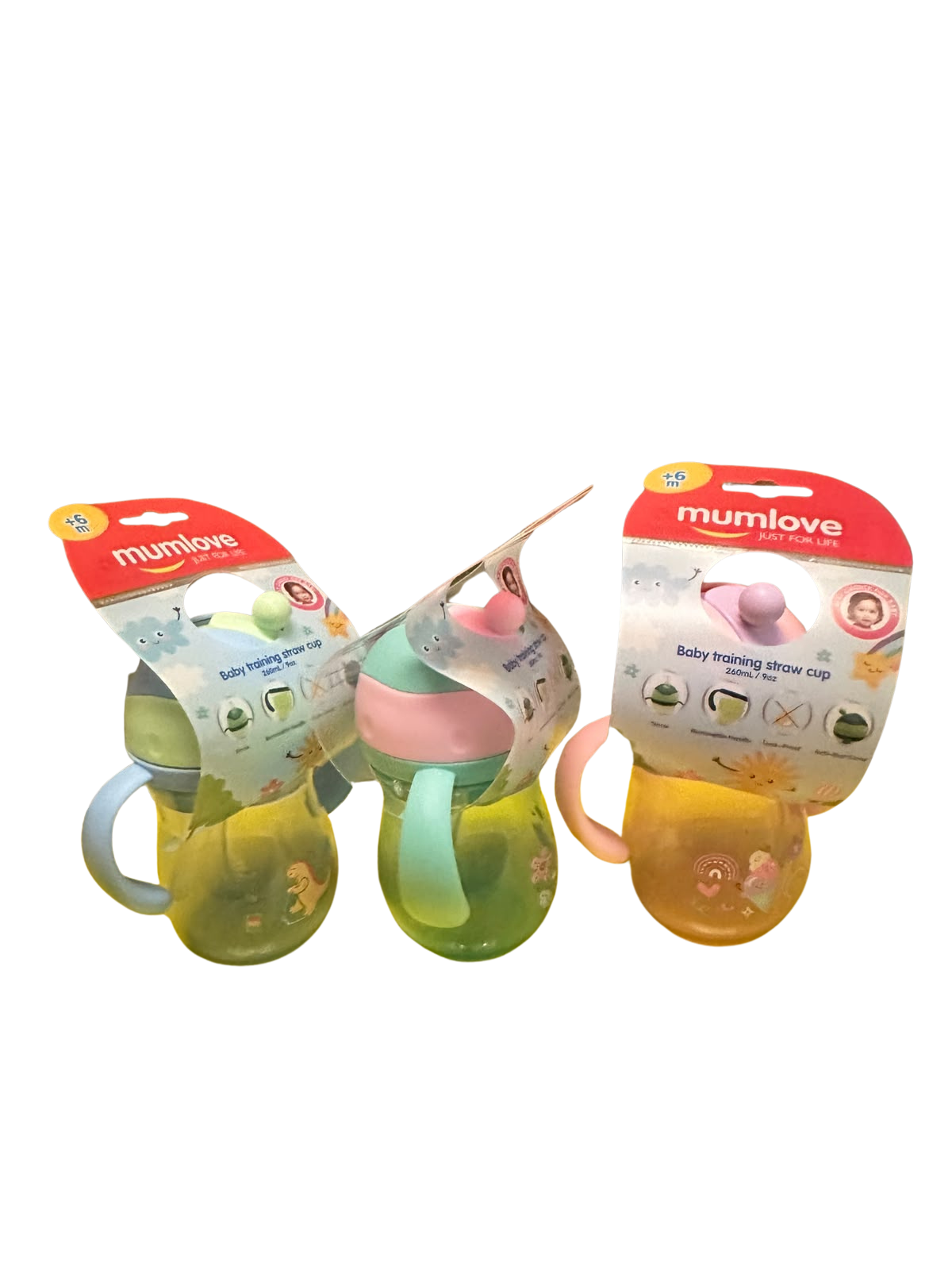Baby Training Straw Cup 260ml