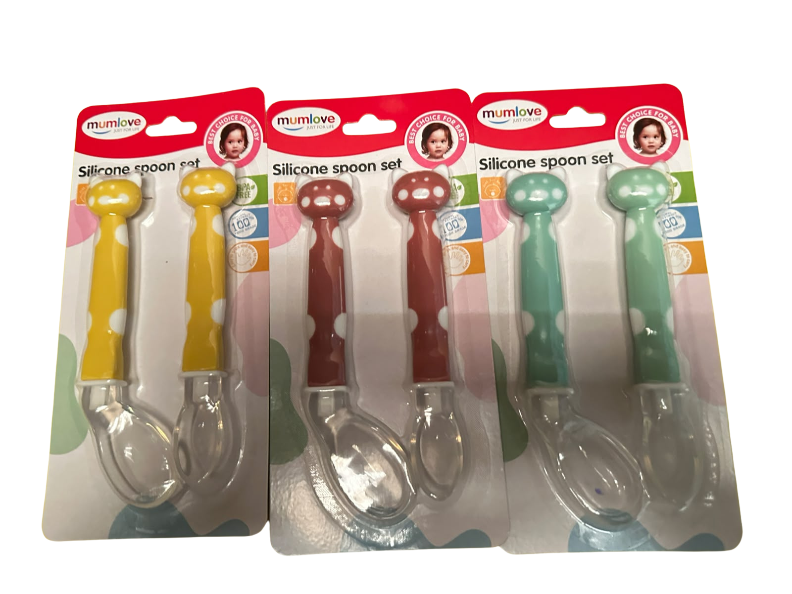 Silicone Spoon Set