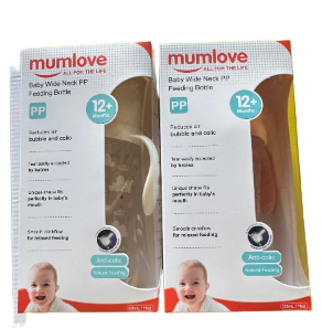 Baby Wide Neck PP Feeding Bottle 300ml